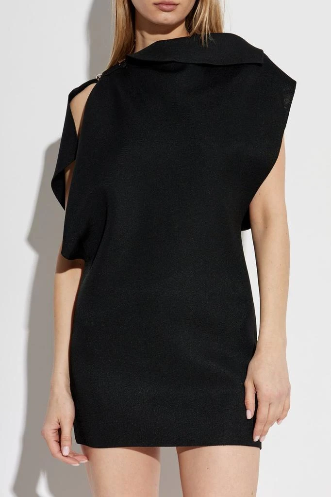 商品Jacquemus|Jacquemus La Mini Robe Trapeze Cowl Neck Mini Dress,价格¥3144,第2张图片详细描述
