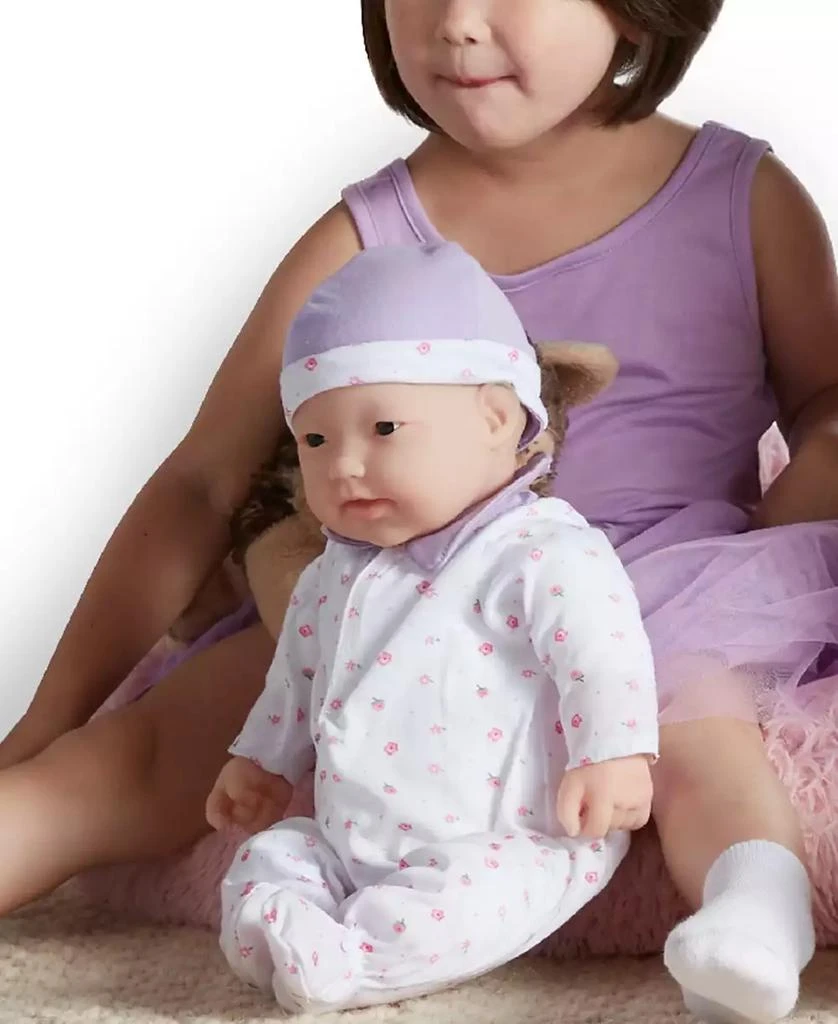 商品JC TOYS|La Baby Asian 20" Soft Body Baby Doll Purple Outfit,价格¥226,第3张图片详细描述