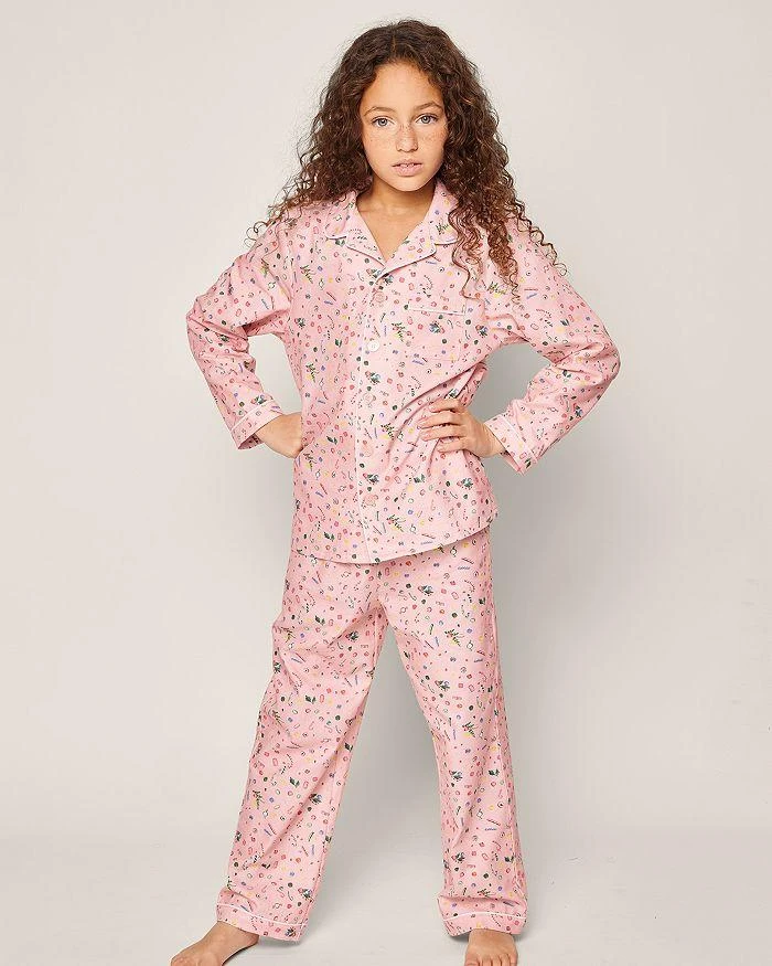商品Petite Plume|Girls' Vintage Sweets Pajama Set - Baby, Little Kid, Big Kid,价格¥442,第2张图片详细描述