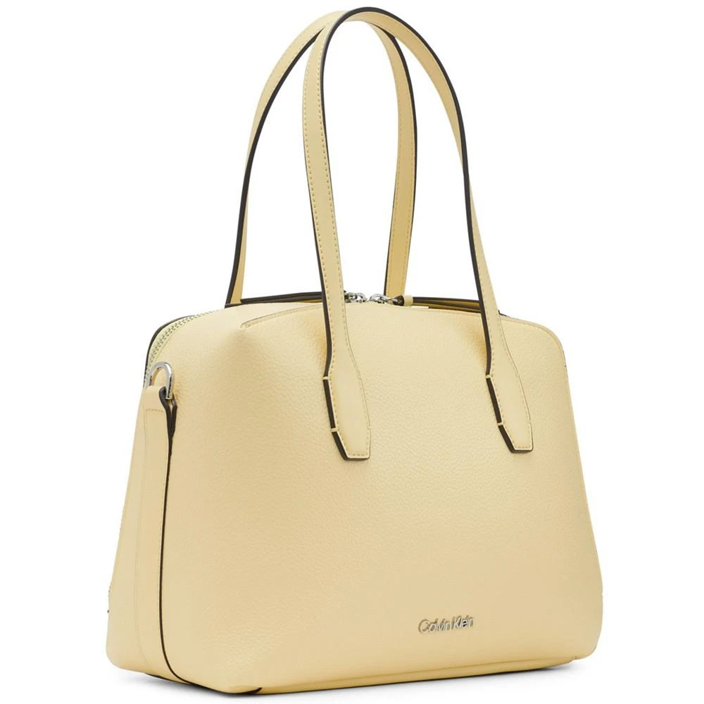 商品Calvin Klein|Brenda Satchel Bag,价格¥530,第5张图片详细描述