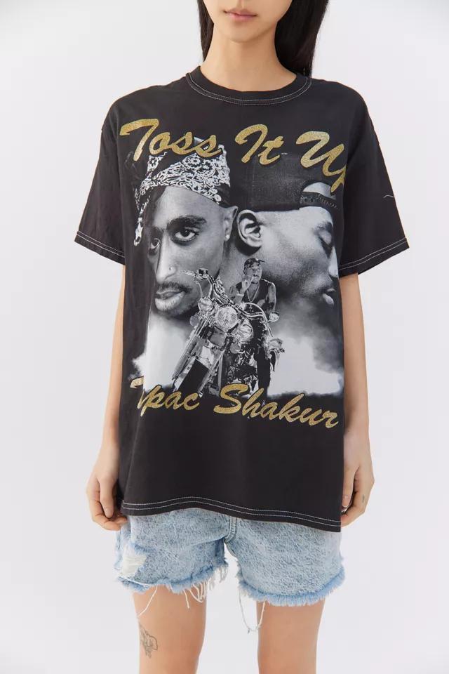 商品Urban Outfitters|Tupac Shakur Toss It Up Tee,价格¥111,第6张图片详细描述
