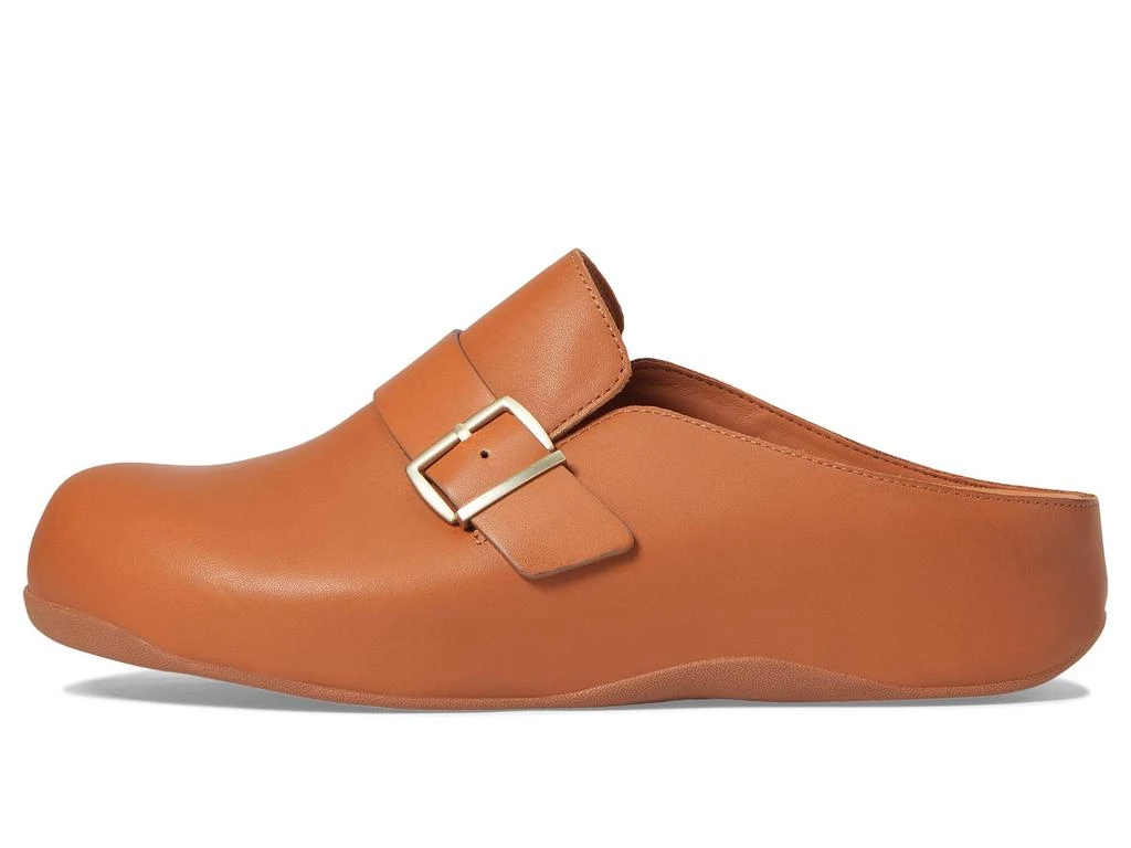 商品FitFlop|Shuv Buckle-Strap Leather Clogs,价格¥493,第4张图片详细描述
