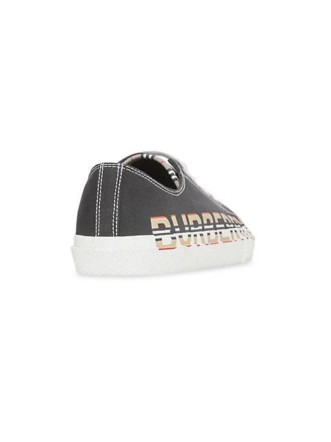 商品Burberry|Little Kid's & Kid's Icon Stripe Logo Low-Top Sneakers,价格¥1949,第2张图片详细描述