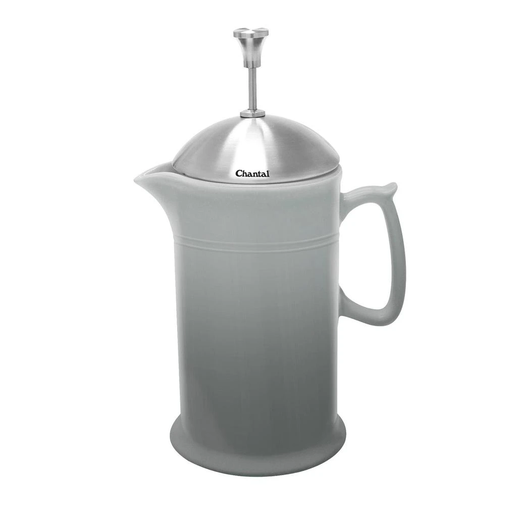 商品Chantal|28 ounce Ceramic French Press with Stainless Plunger,价格¥560,第2张图片详细描述