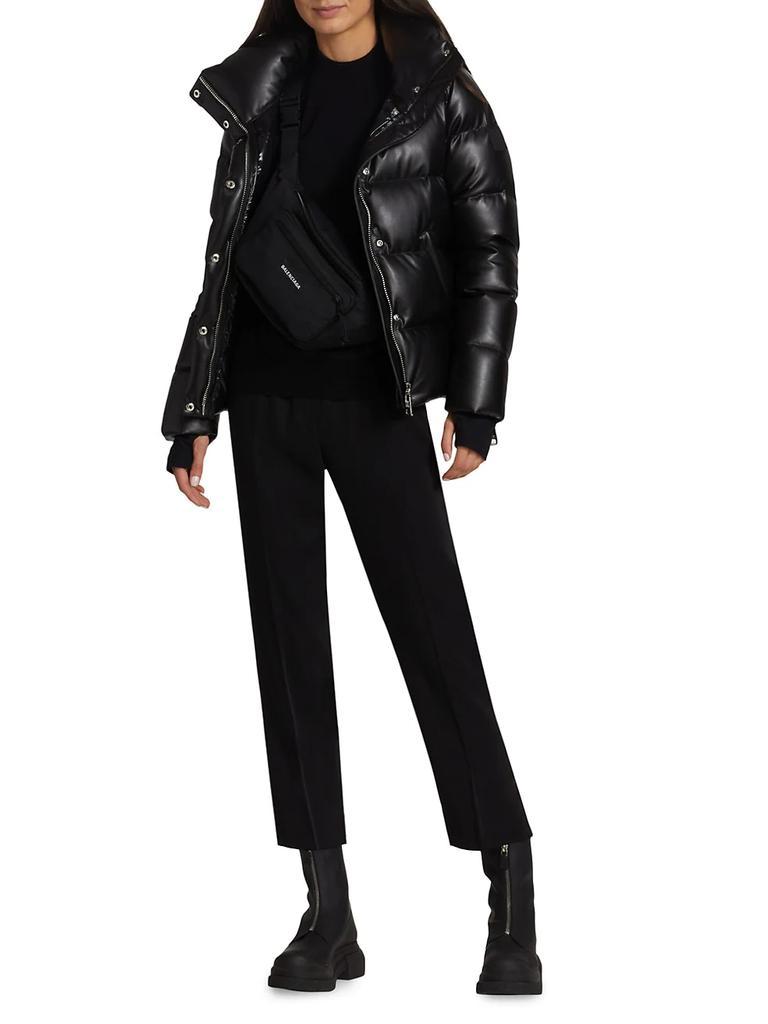 商品SAM.|Isabel Vegan Leather Down Puffer Jacket,价格¥4280,第4张图片详细描述