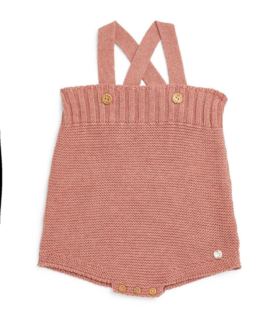 商品Paz Rodriguez|Knitted Dungarees (1-18 Months),价格¥582,第1张图片