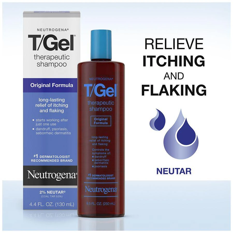 商品Neutrogena|T-Gel Therapeutic Dandruff Treatment Shampoo,价格¥74,第2张图片详细描述