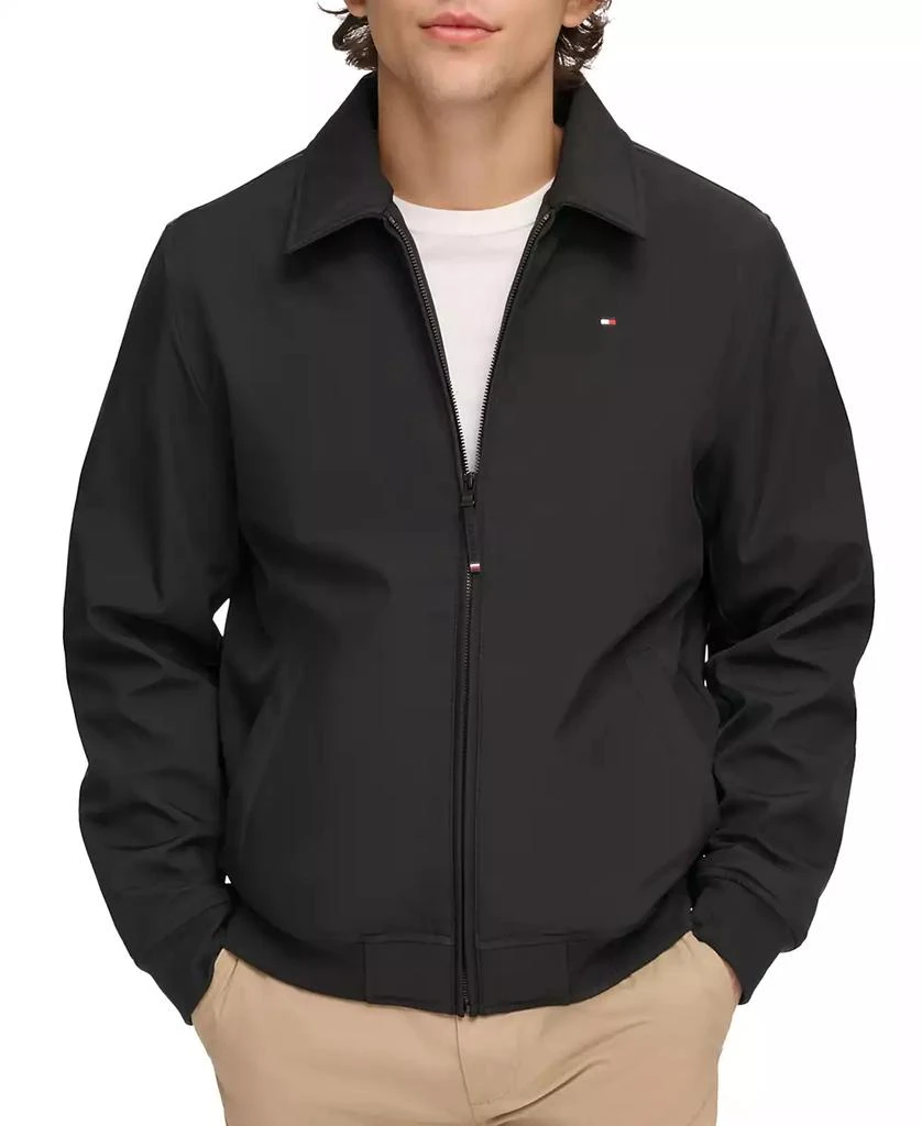 商品Tommy Hilfiger|Men's Classic Soft-Shell Bomber Jacket,价格¥456,第1张图片详细描述