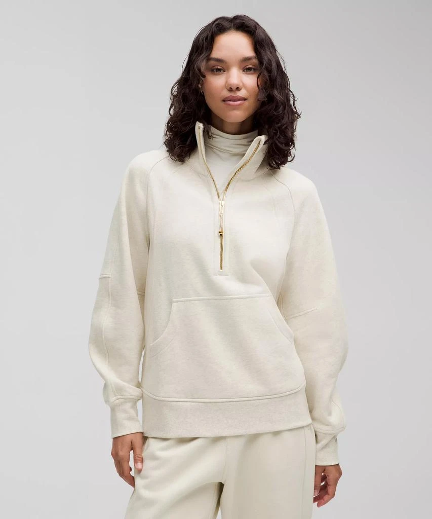 Scuba Oversized Funnel-Neck Half Zip 商品