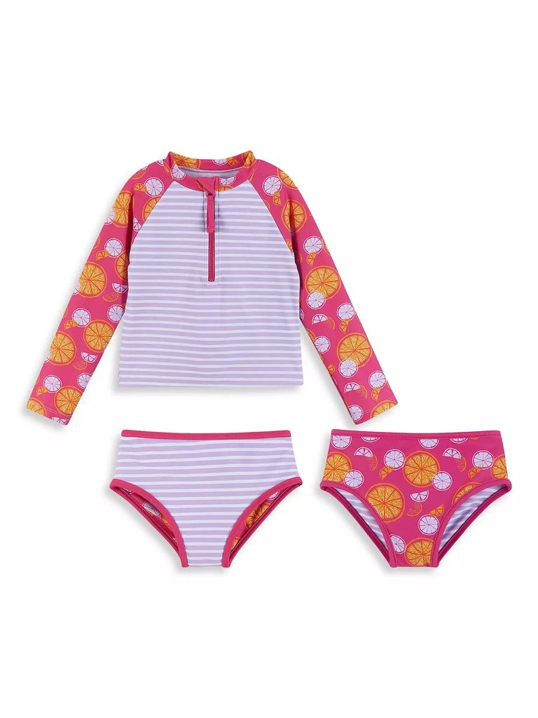 商品Andy & Evan|Little Girl's 2-Piece Rashguard Swim Set,价格¥186,第1张图片