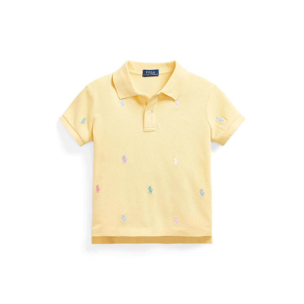商品Ralph Lauren|Polo Pony Piqué Polo Shirt (Big Kids),价格¥228,第1张图片