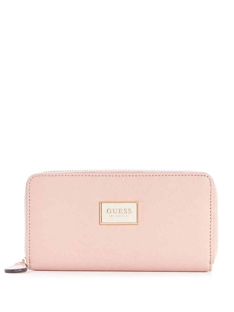 Abree Glitter Medium Zip-Around Wallet 商品