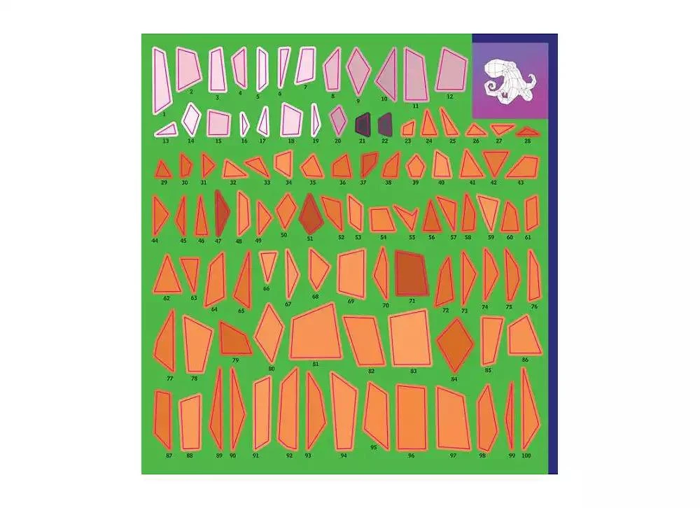 商品Barnes & Noble|Under the Sea- Create 10 Pictures One Sticker at a Time Paint by Sticker Kids Series by Workman Publishing,价格¥82,第5张图片详细描述