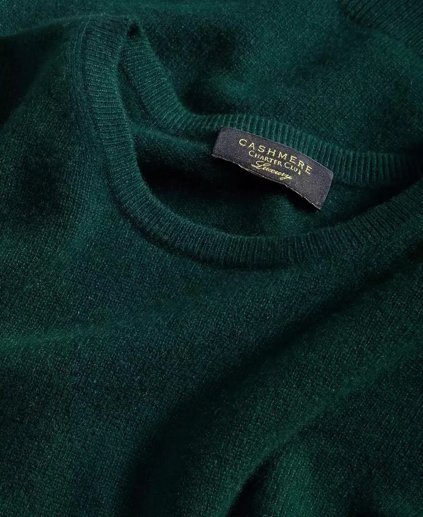 商品Charter Club|羊绒圆领毛衣 多款配色,价格¥151,第5张图片详细描述