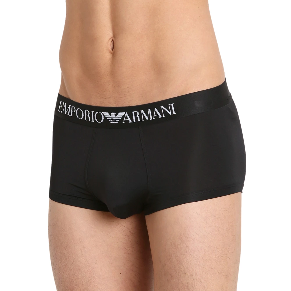 商品[国内直发] Emporio Armani|EMPORIO ARMANI 男黑色男士内裤 111546-6P747-00020,价格¥348,第1张图片