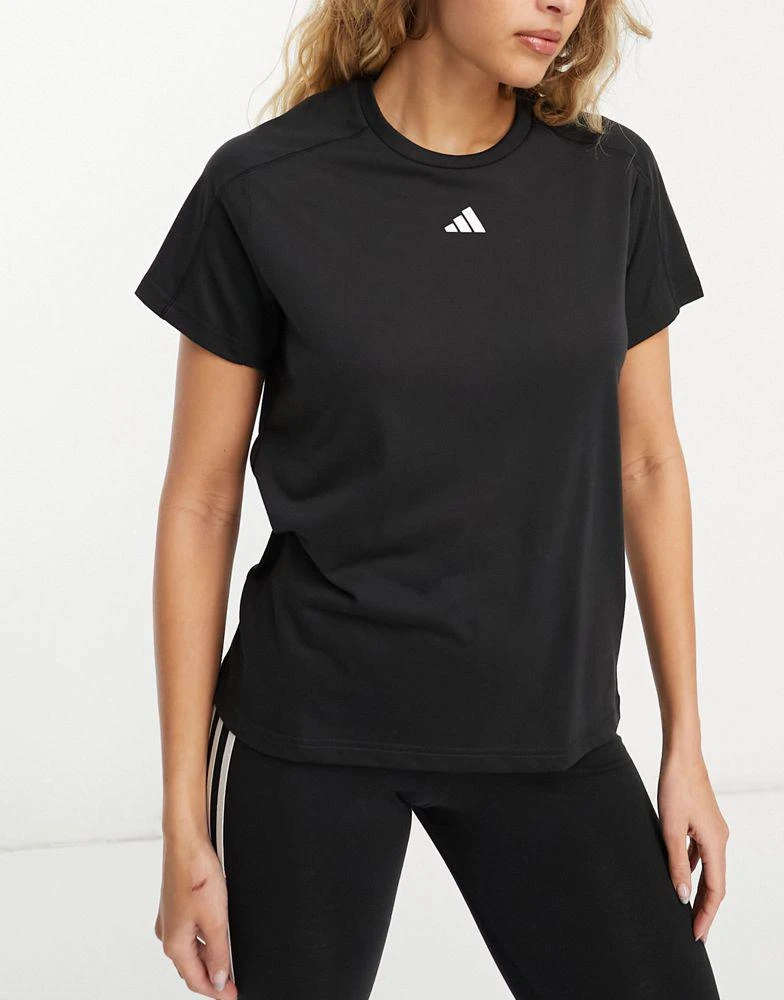 商品Adidas|adidas Training Train Essentials t-shirt in black,价格¥221,第1张图片