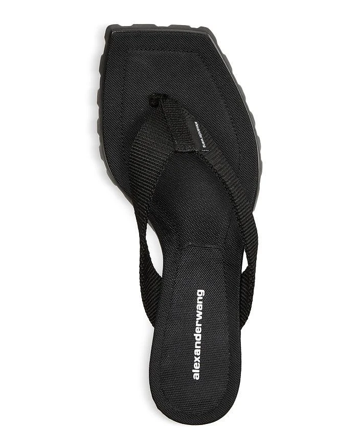 商品Alexander Wang|Women's Jessie Lug Sport Thong Sandals,价格¥1239,第3张图片详细描述