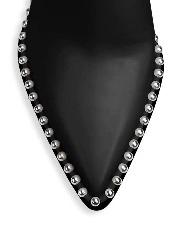 商品Alexander Wang|Eri Studded Leather Mules,价格¥4894,第3张图片详细描述