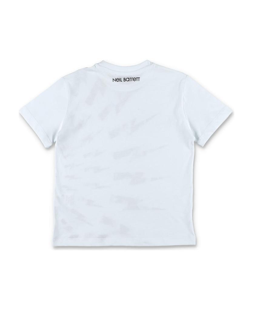 商品Neil Barrett|Thunderbolts T-shirt,价格¥505,第4张图片详细描述