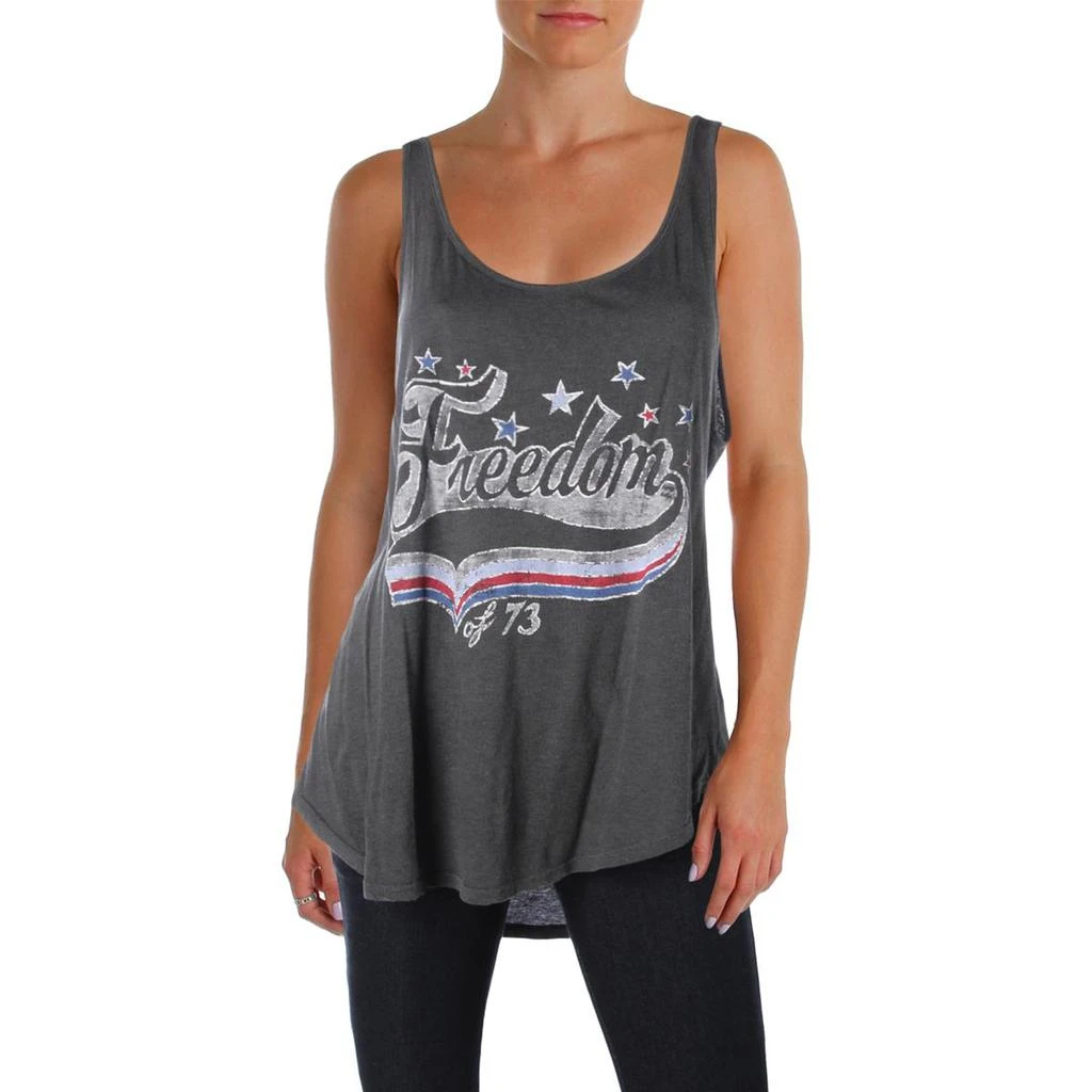 商品Billabong|Billabong Womens Freedom of '73 Graphic Scoop Neck Tank Top,价格¥39,第1张图片