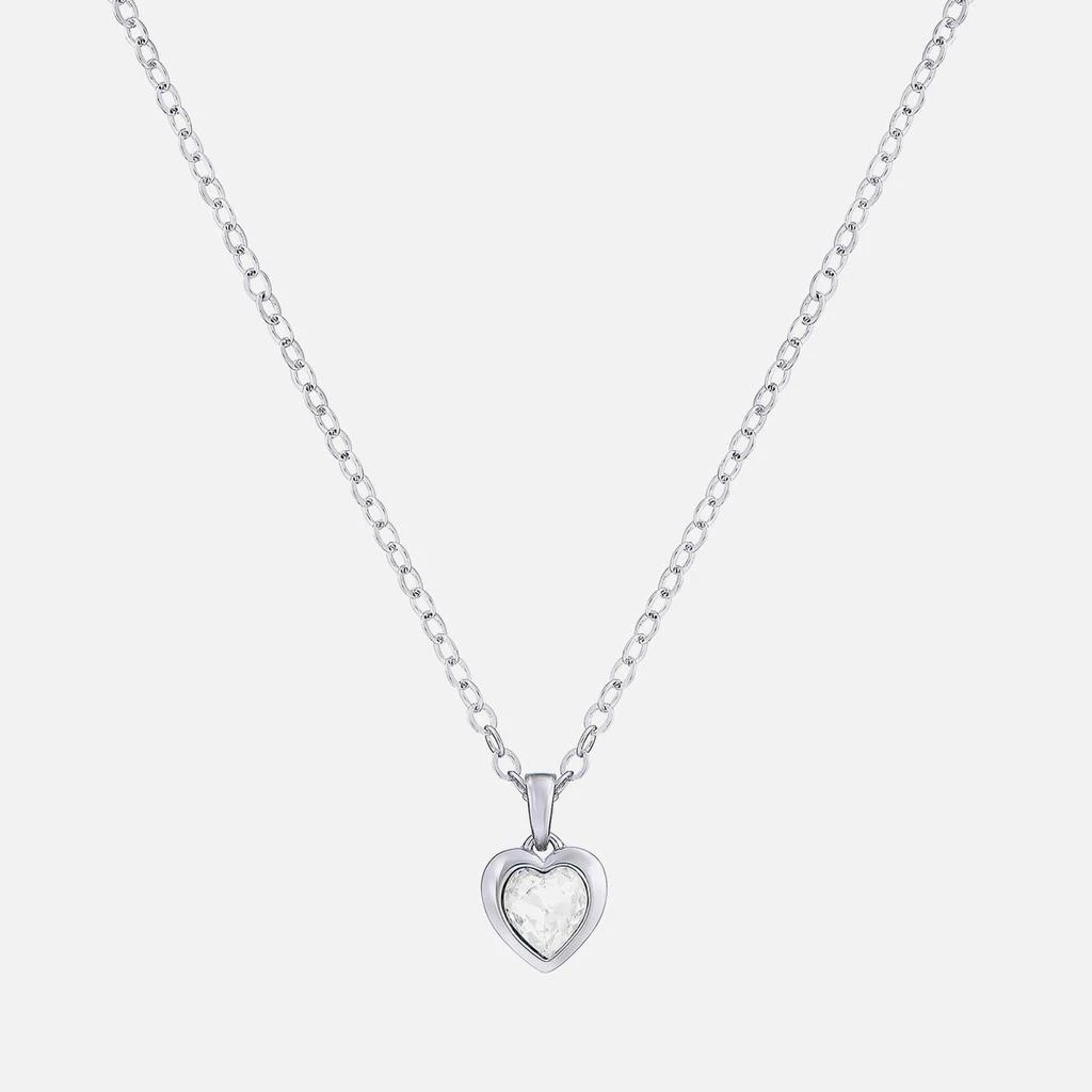 商品Ted Baker London|Ted Baker Women's Hannela Crystal Heart Pendant - Silver/Crystal,价格¥211,第1张图片