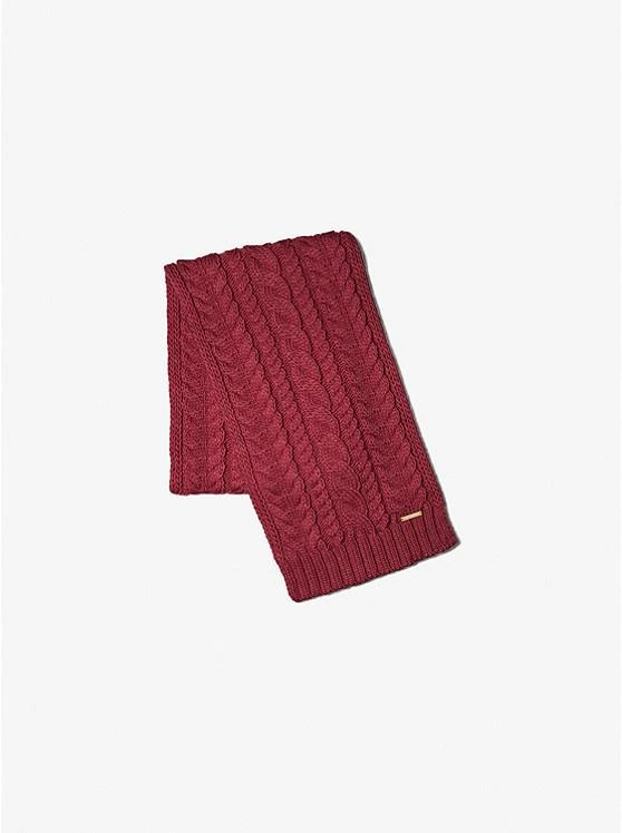 商品Michael Kors|English Cable Knit Scarf,价格¥368,第1张图片