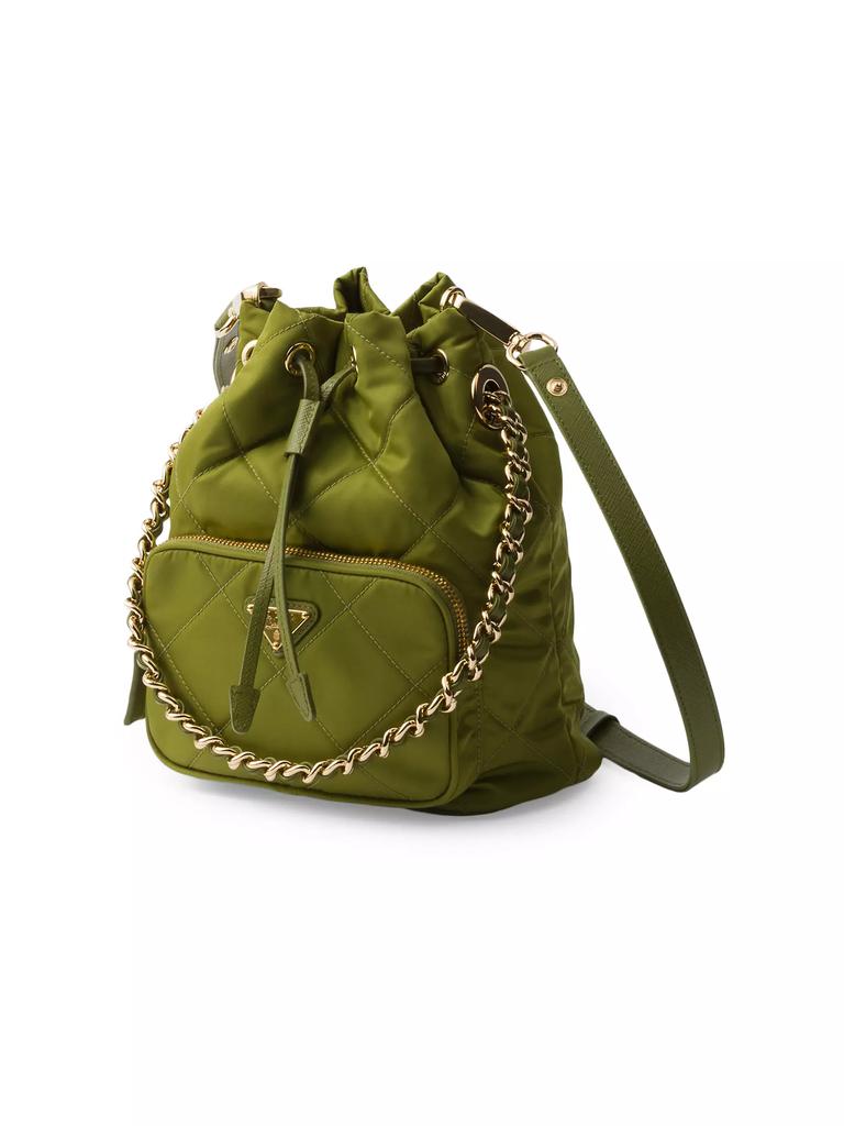 Prada Re-Nylon Bucket Bag - Shoulder Bags - Free Shipping