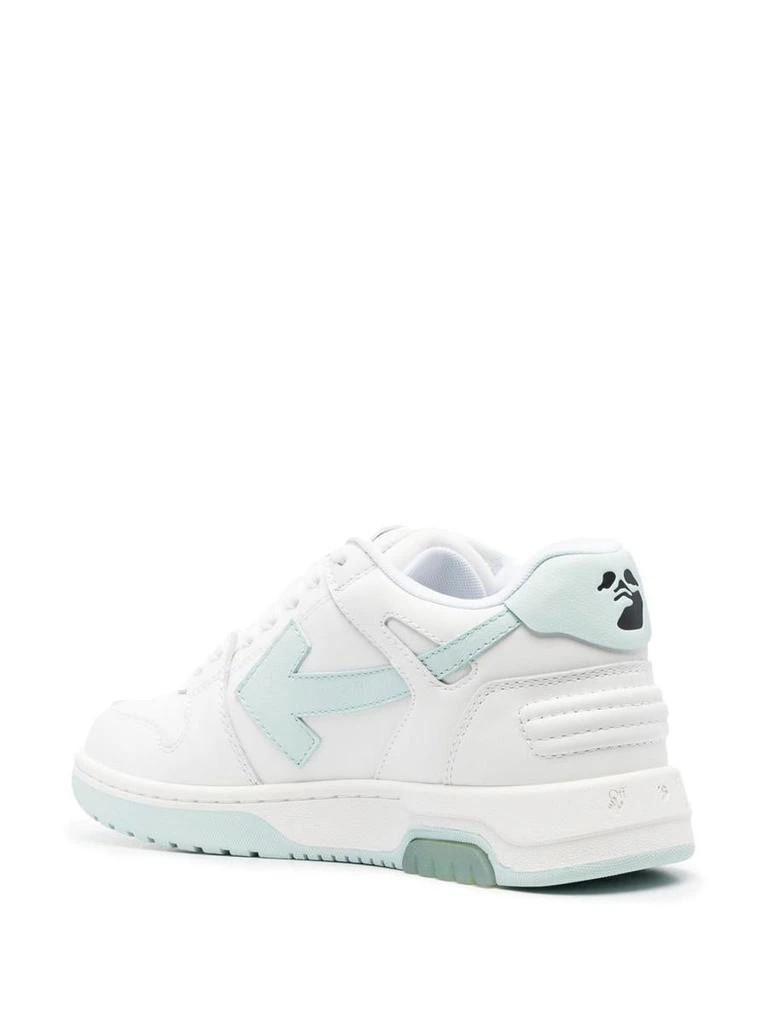 商品Off-White|OFF-WHITE Out Of Office leather sneakers,价格¥3289,第4张图片详细描述