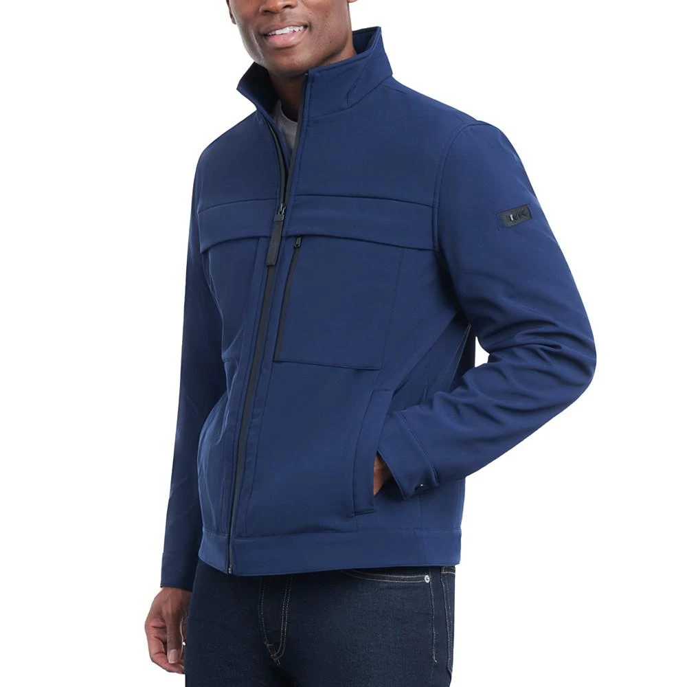 商品Michael Kors|Men's Dressy Full-Zip Soft Shell Jacket,价格¥1116,第3张图片详细描述