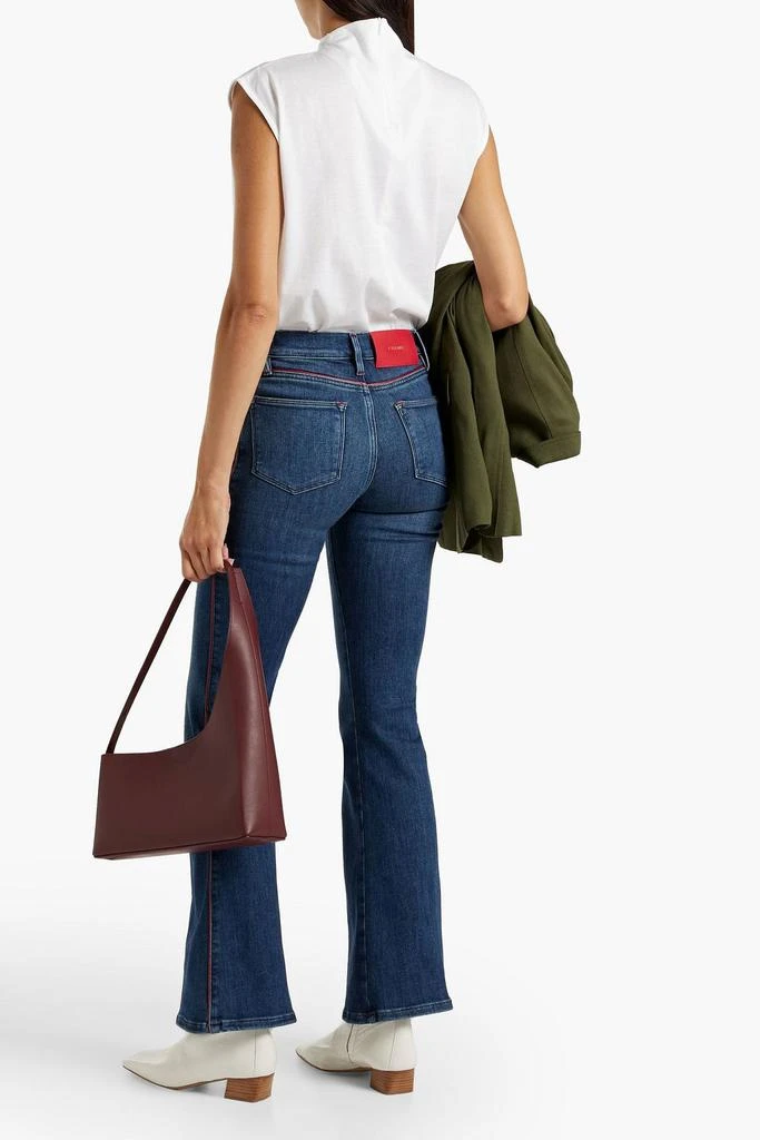 商品FRAME|Le Pixie high-rise flared jeans,价格¥926,第1张图片