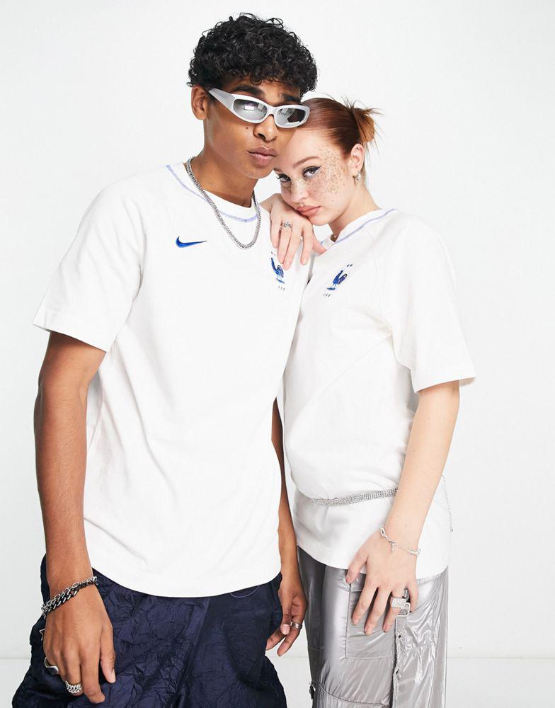 Nike Football World Cup 2022 France unisex travel t-shirt in navy商品第1张图片规格展示