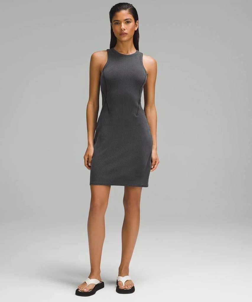 商品Lululemon|Ribbed Softstreme Slim-Fit Tank Dress,价格¥684,第1张图片