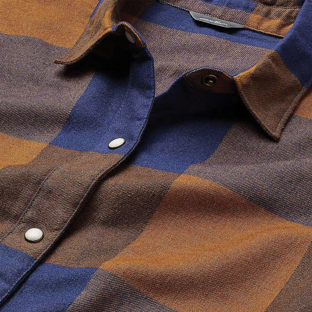 商品Eddie Bauer|Eddie Bauer Women's Fremont Flannel Snap Front Tunic LS Shirt,价格¥275,第3张图片详细描述