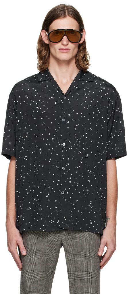 Black 'Gucci Universal' Shirt商品第1张图片规格展示