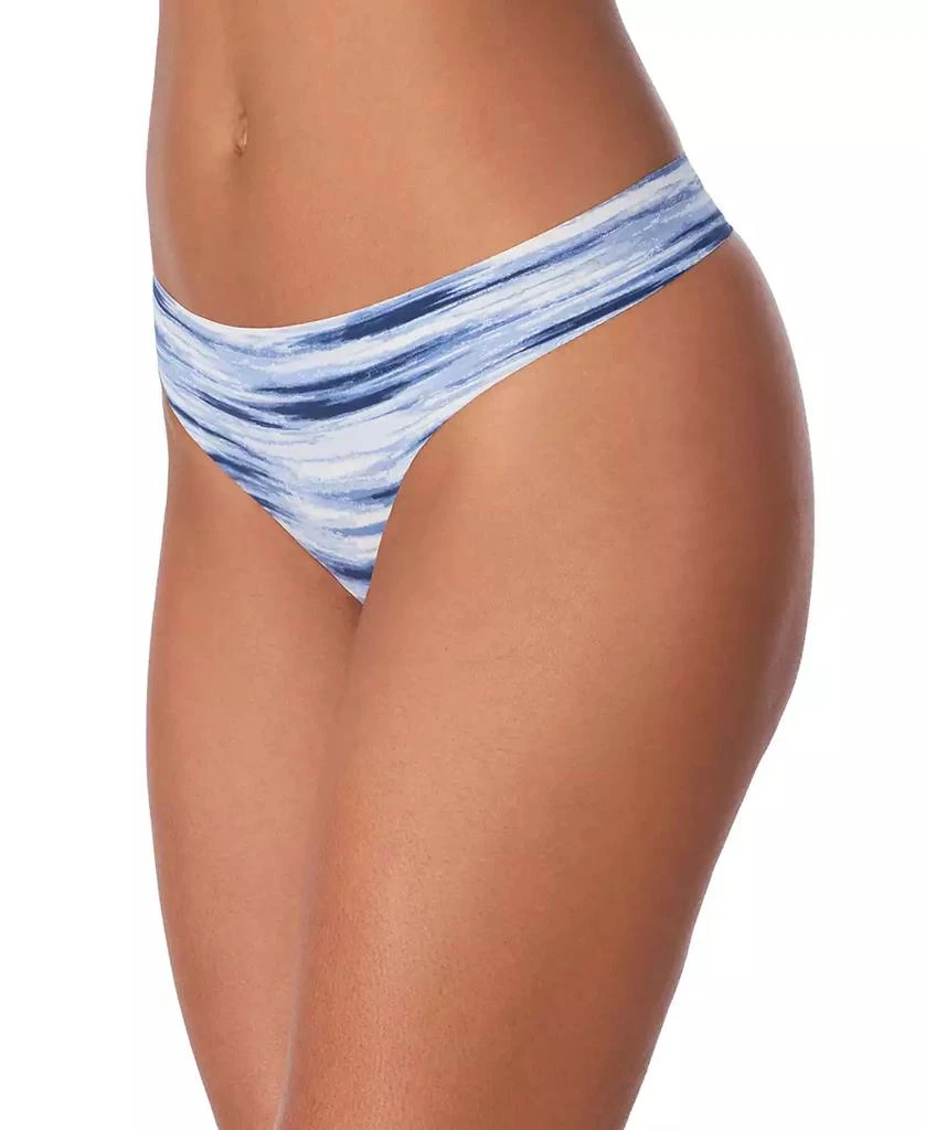 商品DKNY|Litewear Cut Anywear Logo Thong Underwear DK5026,价格¥64,第2张图片详细描述