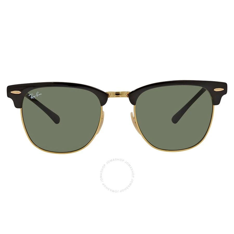 商品Ray-Ban|Clubmaster Metal Green Square Unisex Sunglasses RB3716 187 51,价格¥806,第1张图片