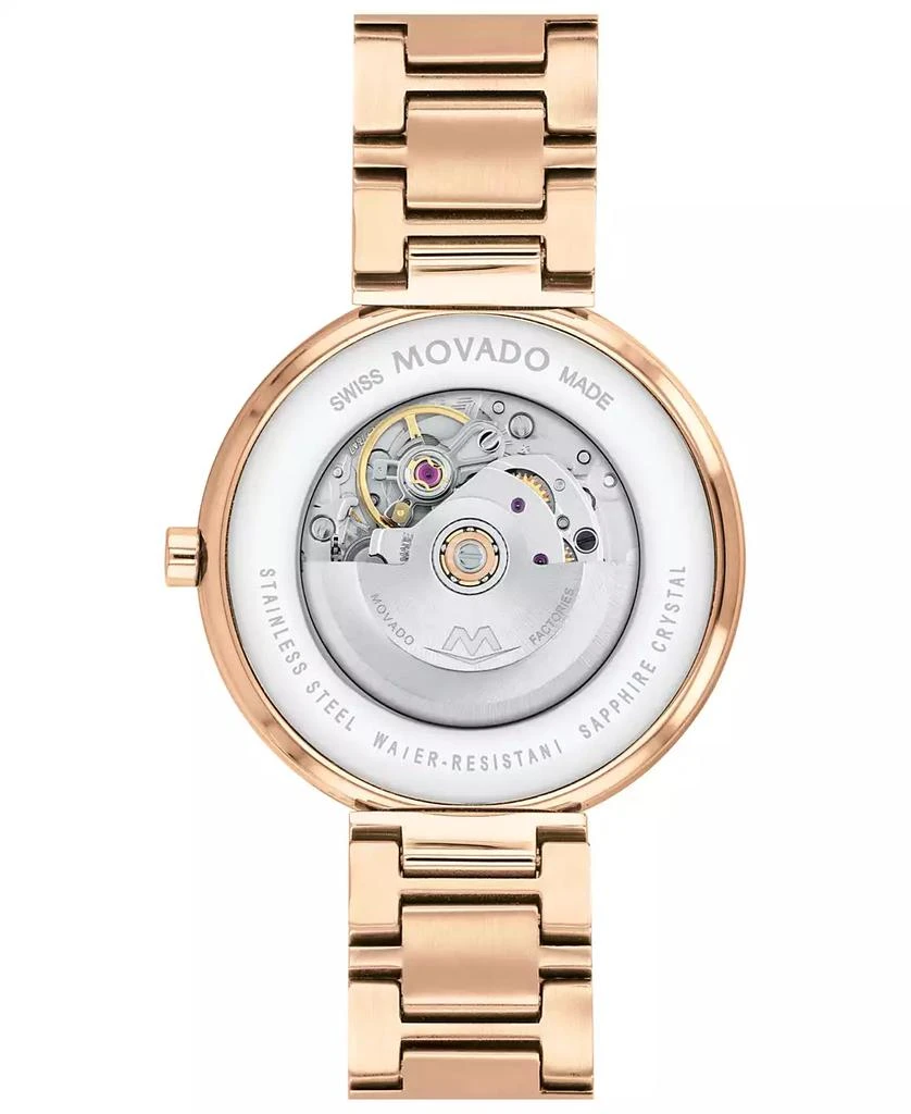 商品Movado|Women's Museum Classic Swiss Automatic Red PVD Bracelet Watch 32mm,价格¥11130,第3张图片详细描述