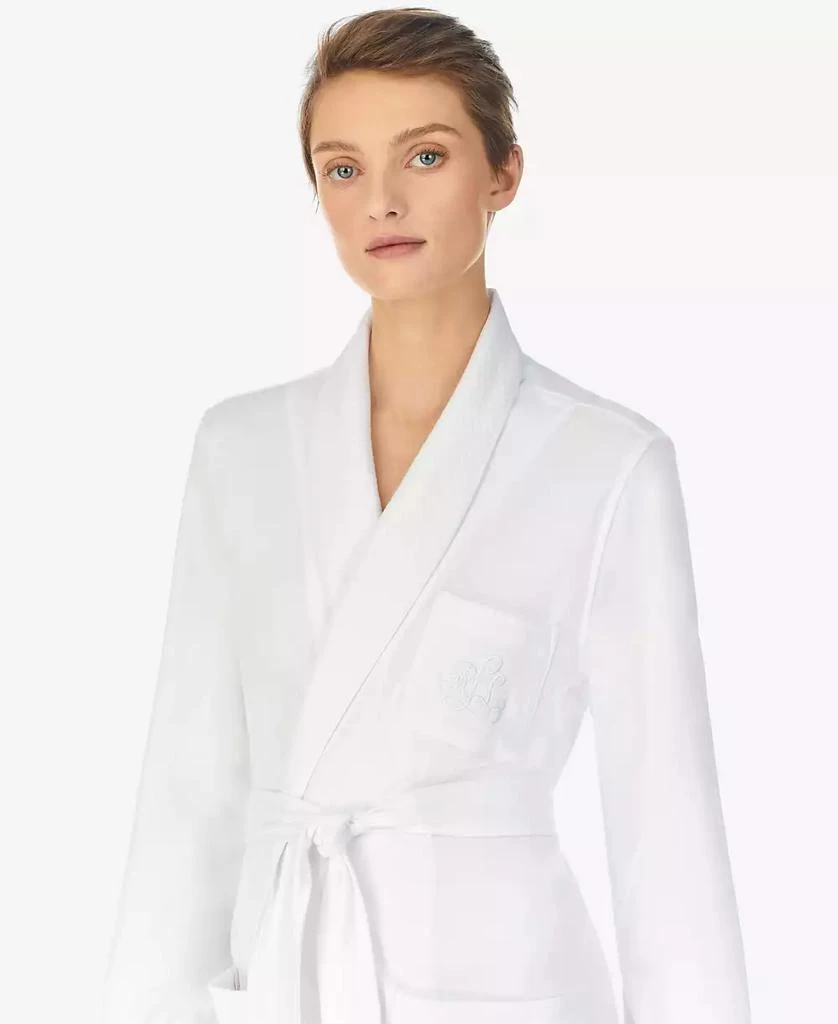 商品Ralph Lauren|Quilted Shawl Collar Short Robe,价格¥379,第3张图片详细描述