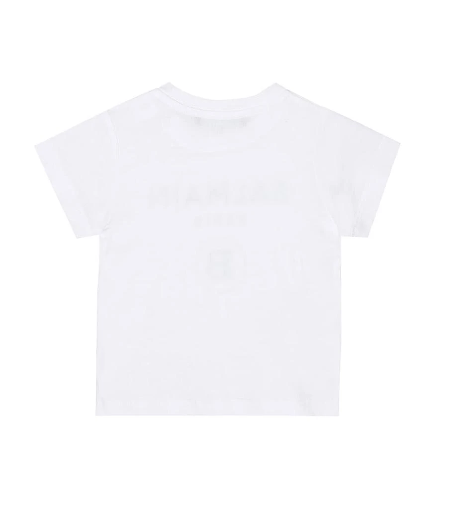 商品Balmain|Baby logo cotton T-shirt,价格¥719,第2张图片详细描述