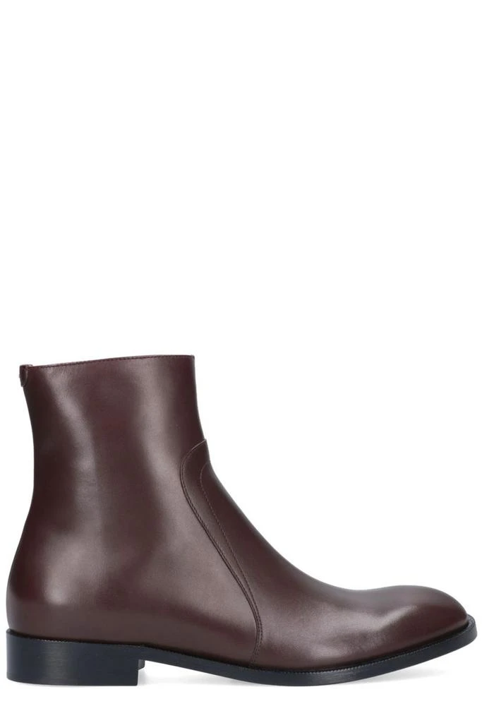 商品MAISON MARGIELA|Maison Margiela Round Toe Ankle Boots,价格¥5512,第1张图片