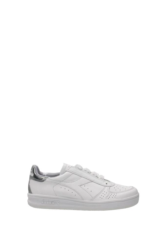 商品Diadora|Sneakers Leather White Silver,价格¥705,第1张图片