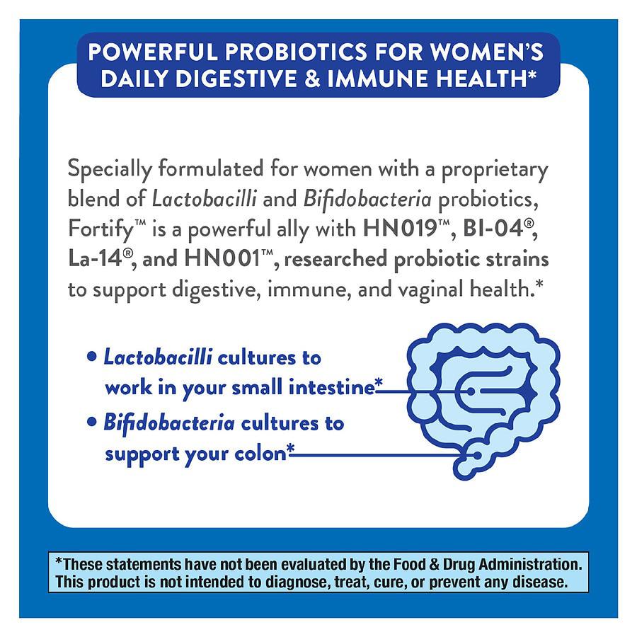 Fortify Women's 50 Billion Probiotic Vegetable Capsules商品第5张图片规格展示