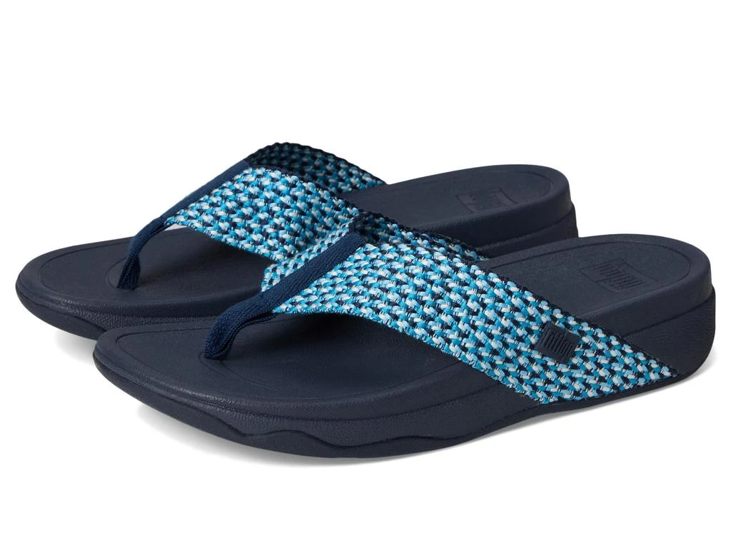 商品FitFlop|Surfa Multi-Tone Webbing Toe-Post Sandals,价格¥348,第1张图片