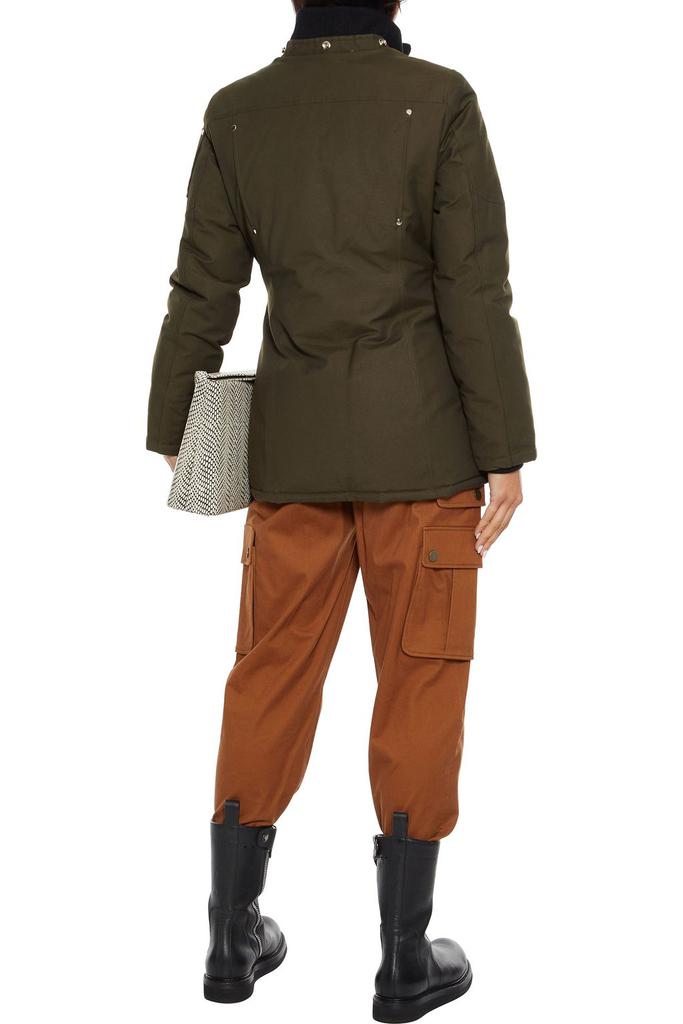 Arthurette cotton-blend canvas hooded down jacket商品第5张图片规格展示