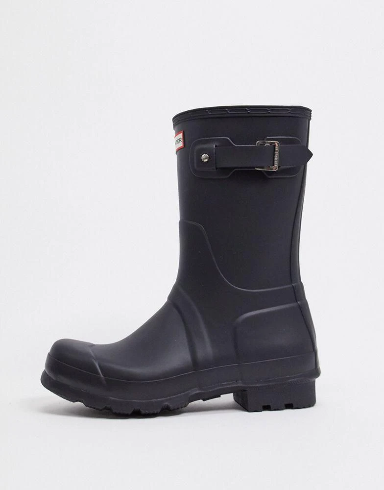 商品Hunter|Hunter original short wellington boots in black,价格¥1101,第3张图片详细描述