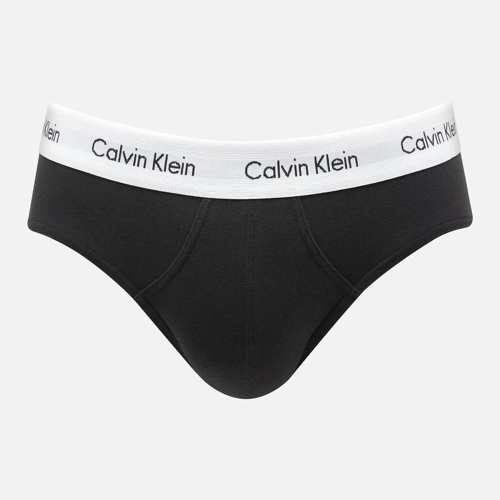 商品Calvin Klein|Calvin Klein Men's 3-Pack Briefs - Black,价格¥216,第2张图片详细描述