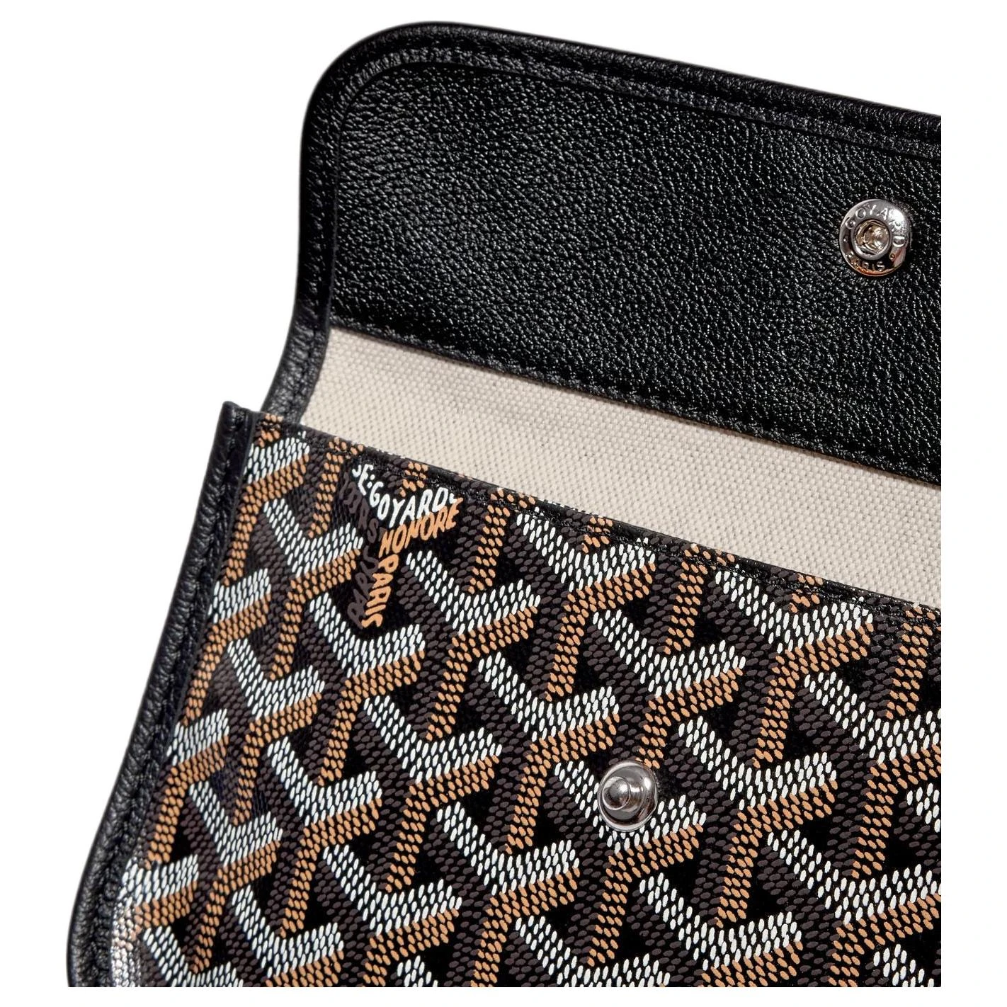 商品[国内直发] Goyard|戈雅 Saint Louis Y字老花满印皮革手柄 帆布棉麻牛皮 子母包托特包 单肩包手提包 大号 男女同款情侣款 11色可选,价格¥15816,第8张图片详细描述