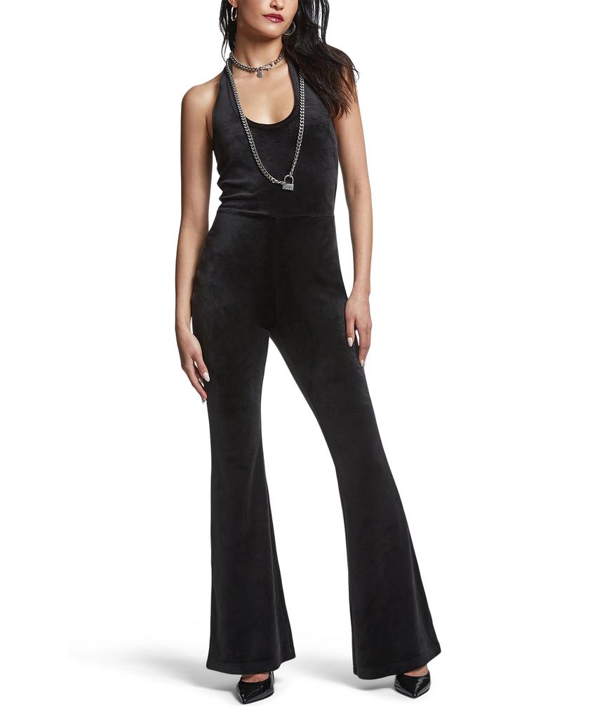 Halter Jumpsuit with Back Bling商品第1张图片规格展示