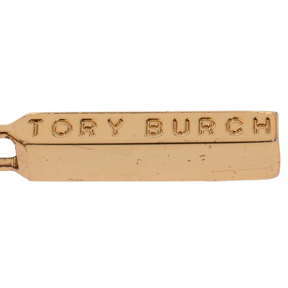 Tory Burch Gold Leather Zip Around Coin Purse商品第7张图片规格展示