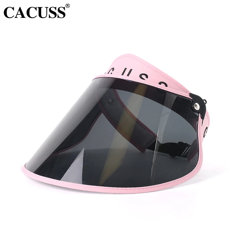 cacuss太阳帽女面��罩防晒帽防紫外线偏光户外钓鱼可调节遮脸遮阳帽-C0273-C0274 商品